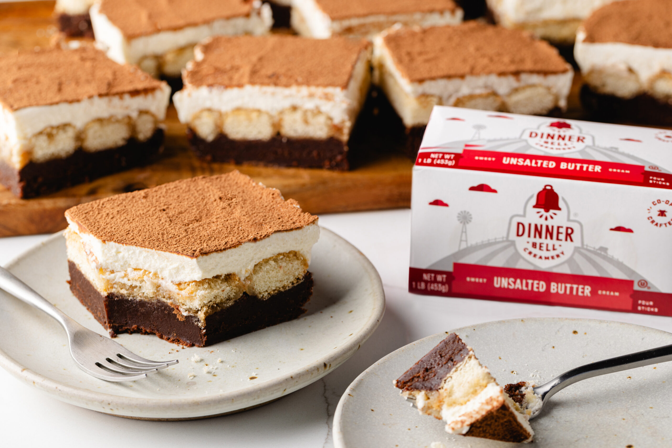 Brown Butter Tiramisu Brownies